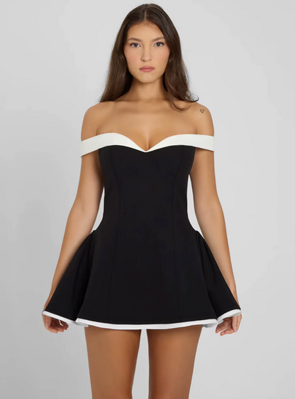 Gianna | Elegant Off-Shoulder Klänning
