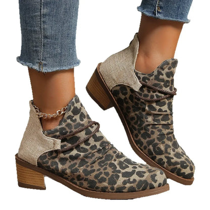 Vinterhavn™ – Ankle boots with structured upper and stable heel