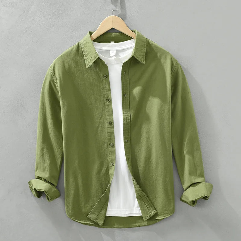 Lundhavn™ – Classic Men's Shirt in Light Structure