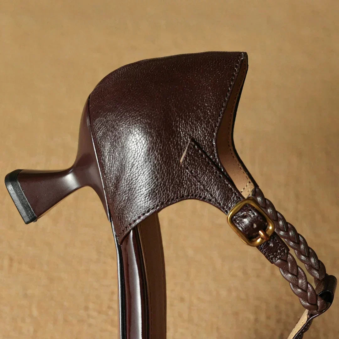 Kathy | Eleganta lädersandaler