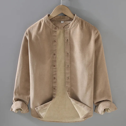 Vinterhamn™ – Men's Shirt in Pure Mandarin Texture