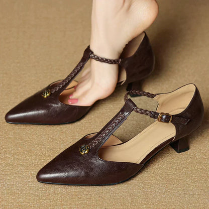 Kathy | Eleganta lädersandaler