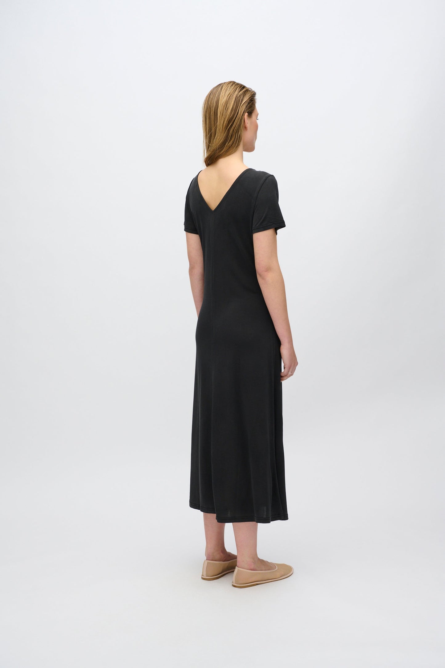 Freja™ | Siah midi dress | Black