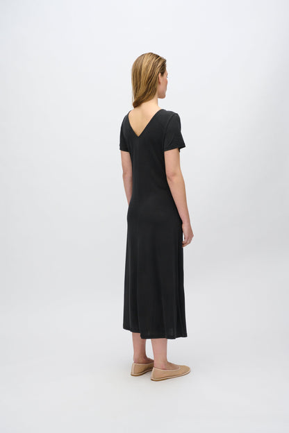 Freja™ | Siah midi dress | Black