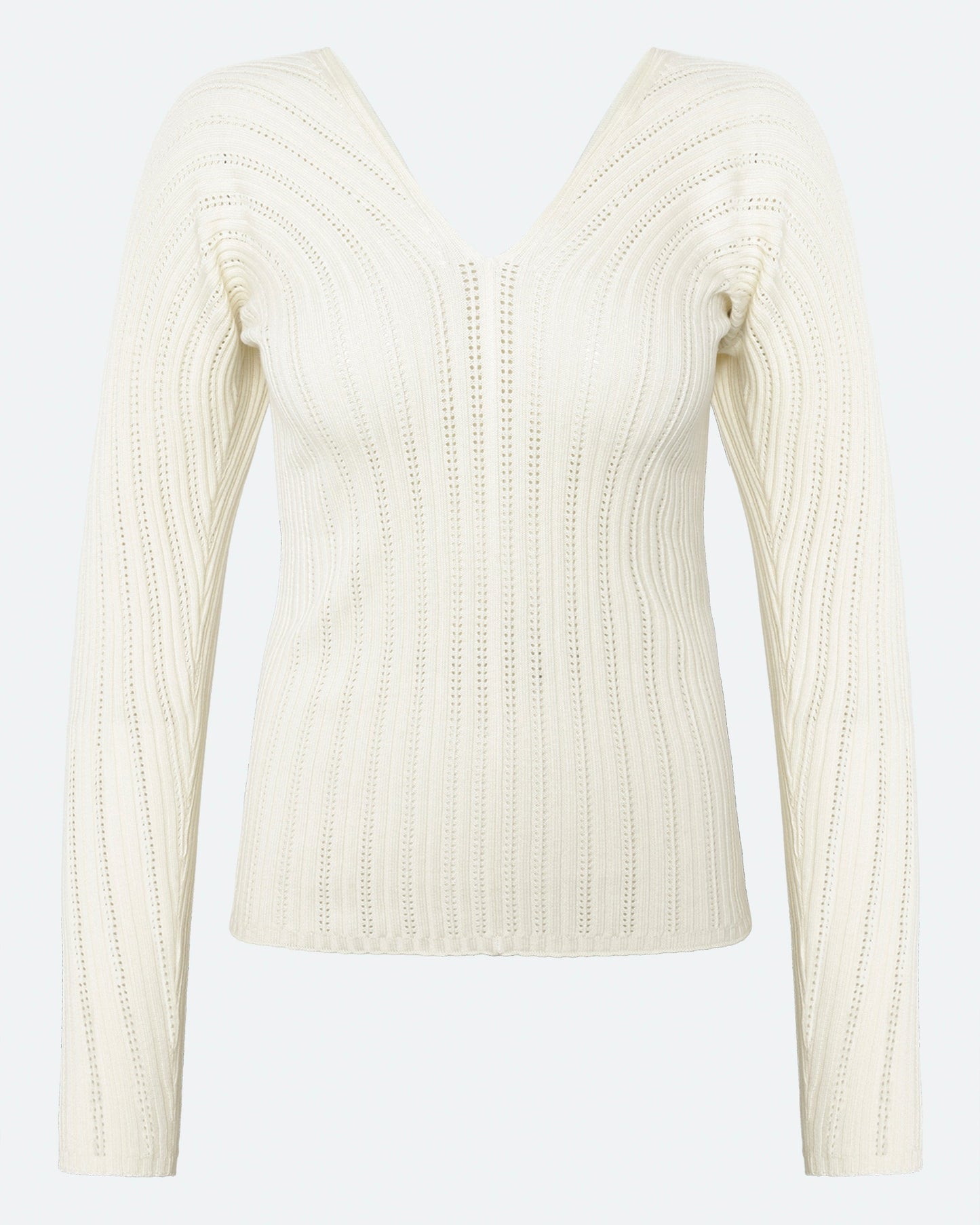 Freja™ | Sofia knitted sweater | Buttercream