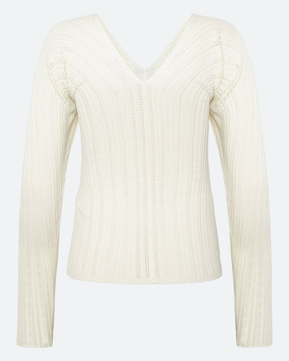 Freja™ | Sofia knitted sweater | Buttercream