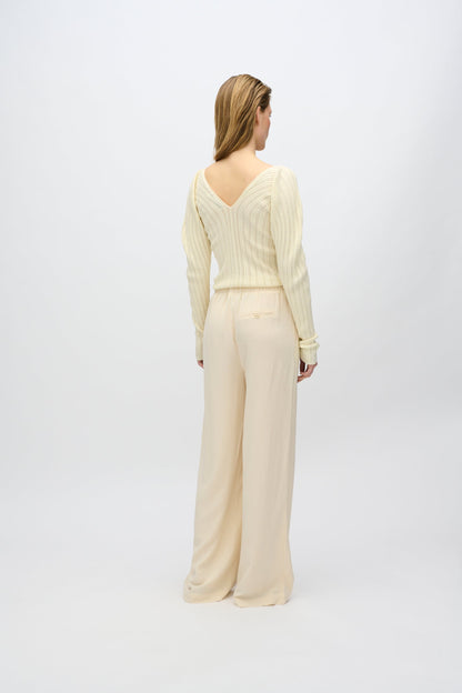 Freja™ | Sofia knitted sweater | Buttercream