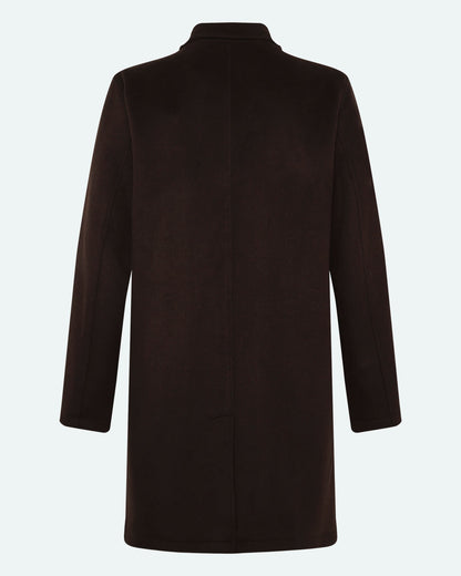 Freja™ | Travis coat | Seal brown