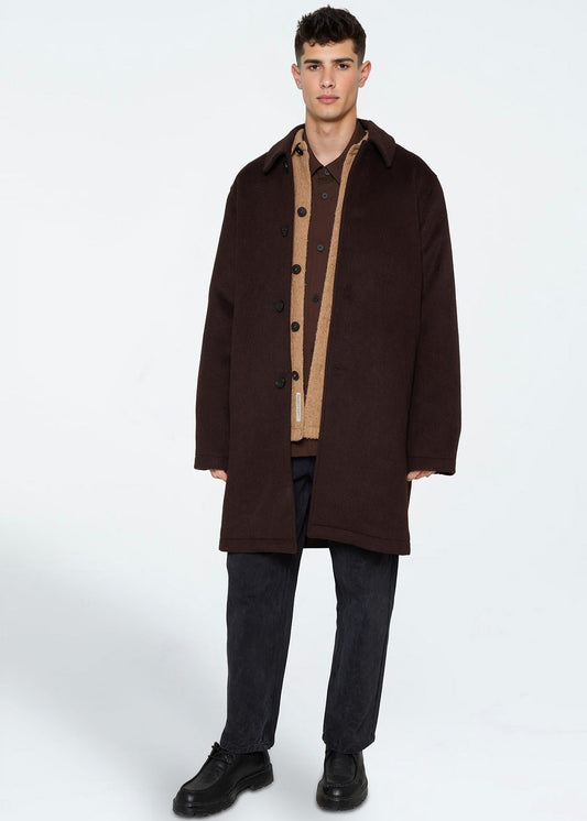 Freja™ | Travis coat | Seal brown
