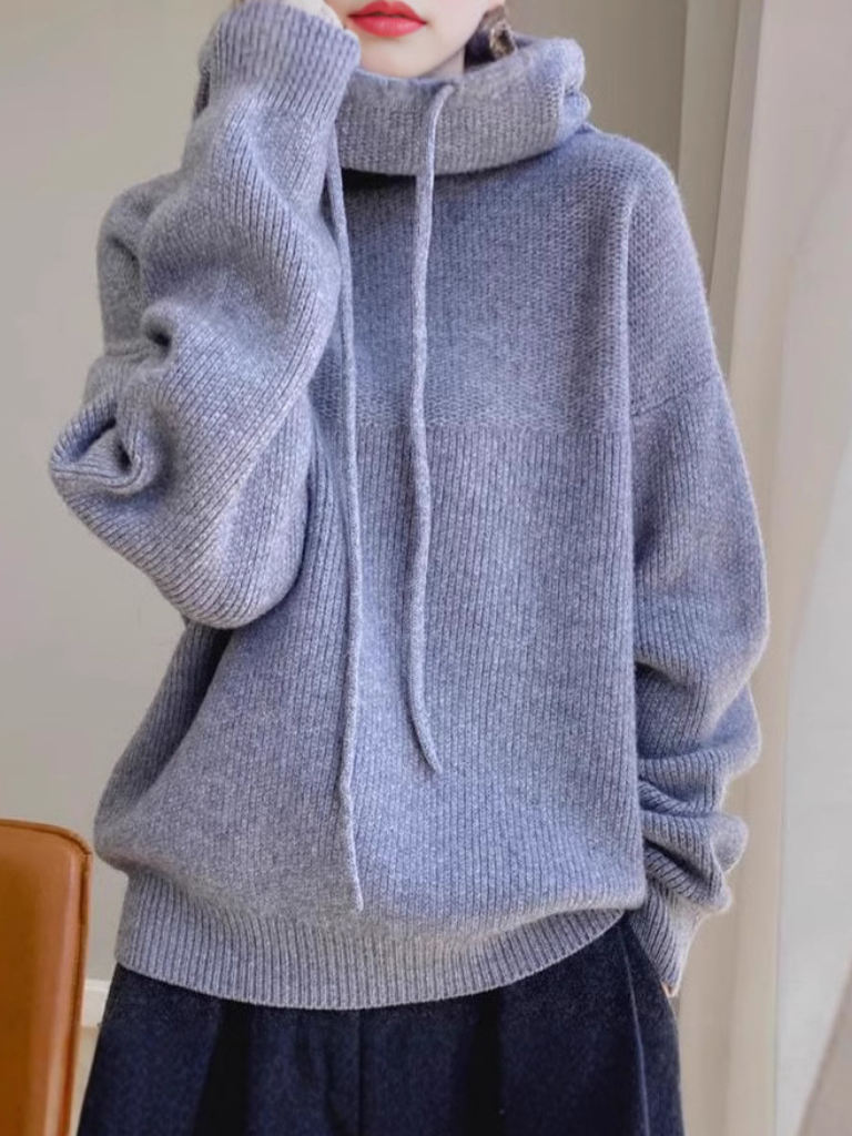 Patricia™ Cozy Collar Knit Pullover