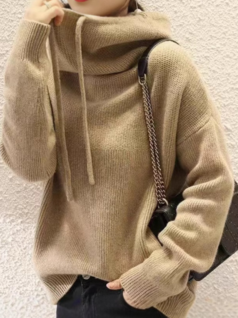 Patricia™ Cozy Collar Knit Pullover