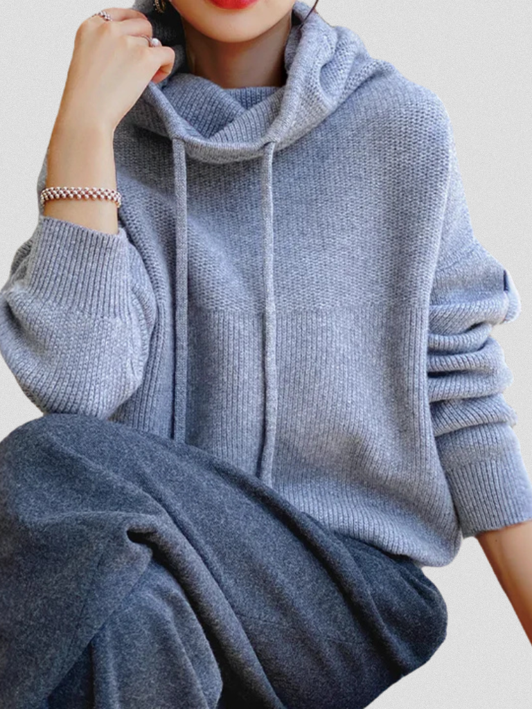 Patricia™ Cozy Collar Knit Pullover