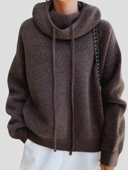 Patricia™ Cozy Collar Knit Pullover