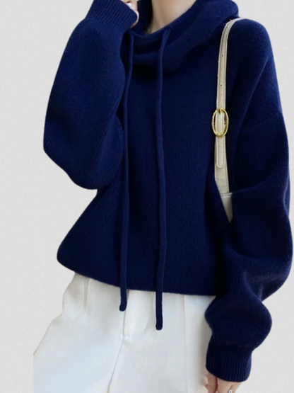 Patricia™ Cozy Collar Knit Pullover