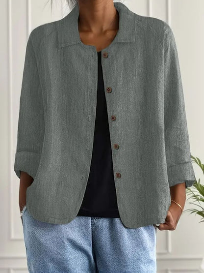 Adeline™ Collared Knit Cardigan