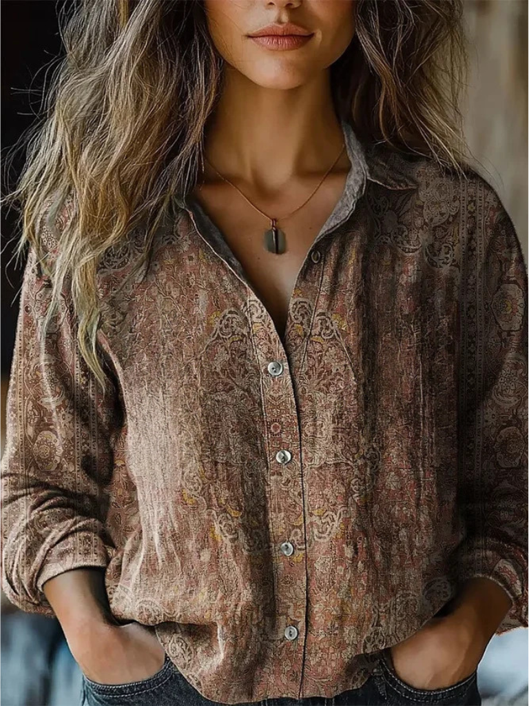 Margaux™ Retro Flow Blouse