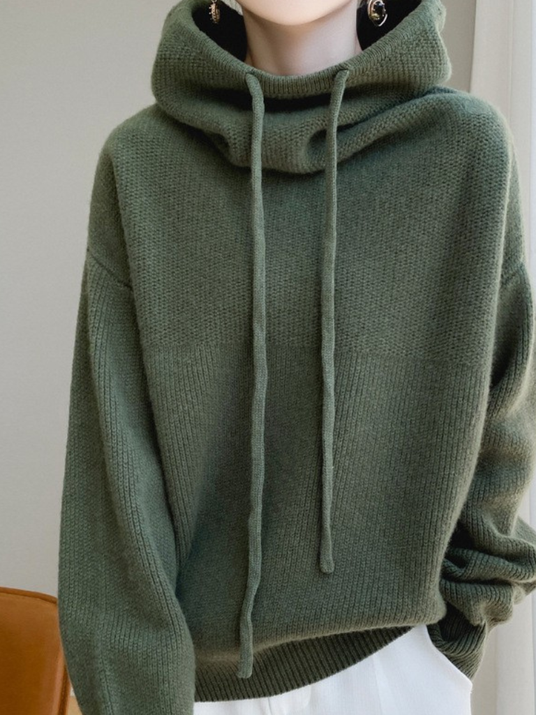 Patricia™ Cozy Collar Knit Pullover