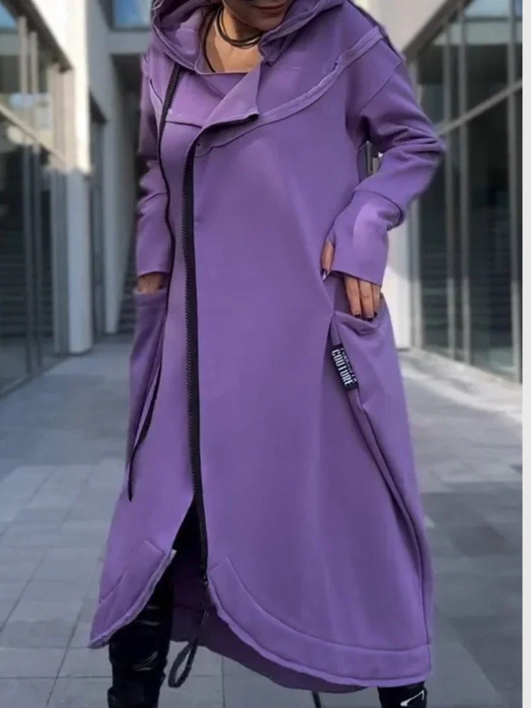 Marissa™ Longline Zip Hoodie