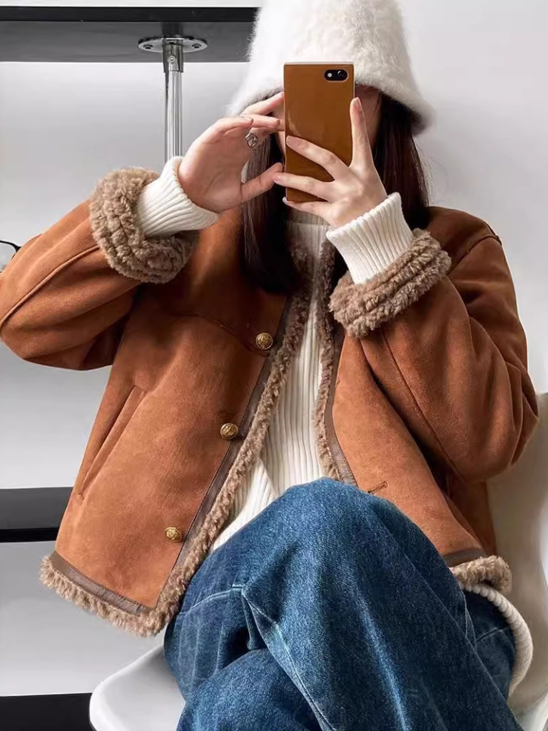 Camille™ Plush Elegance Jacket