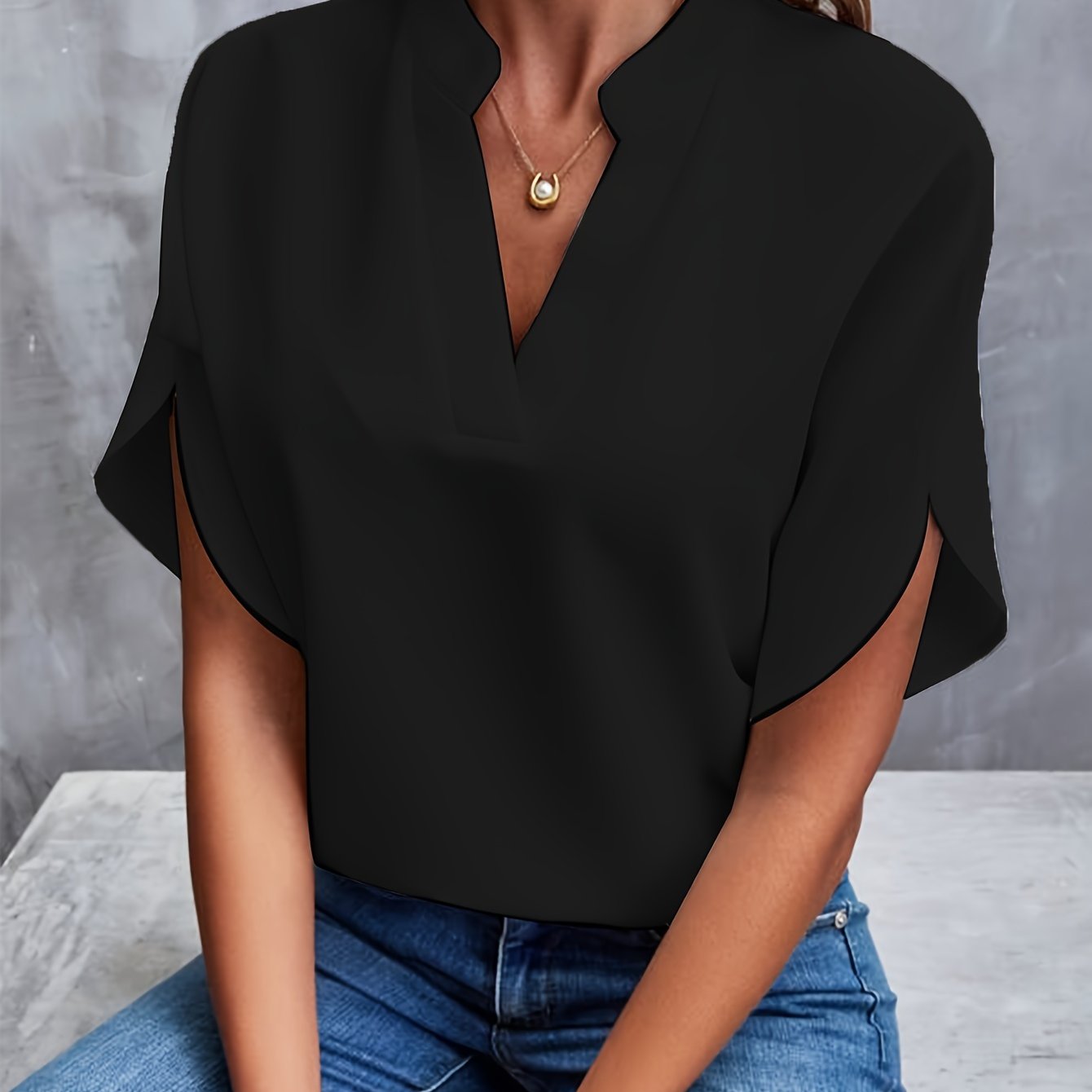 DELANEY™ - Elegant modern blus