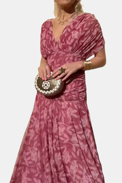 Amelia - Elegant Böljande Klänning