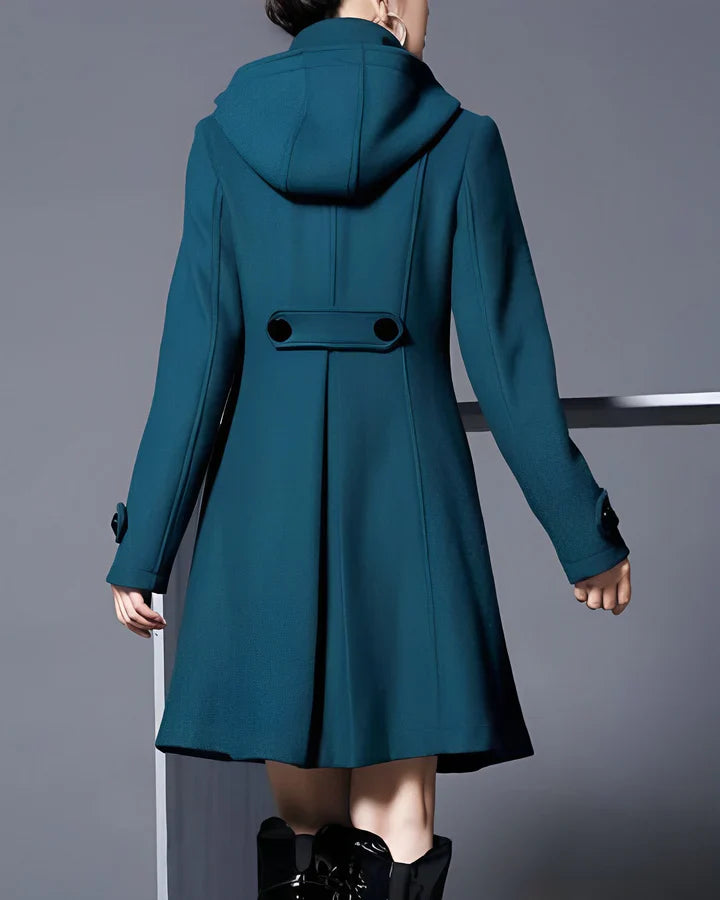 Aveline™ – Elegant Winter Coat with High Collar