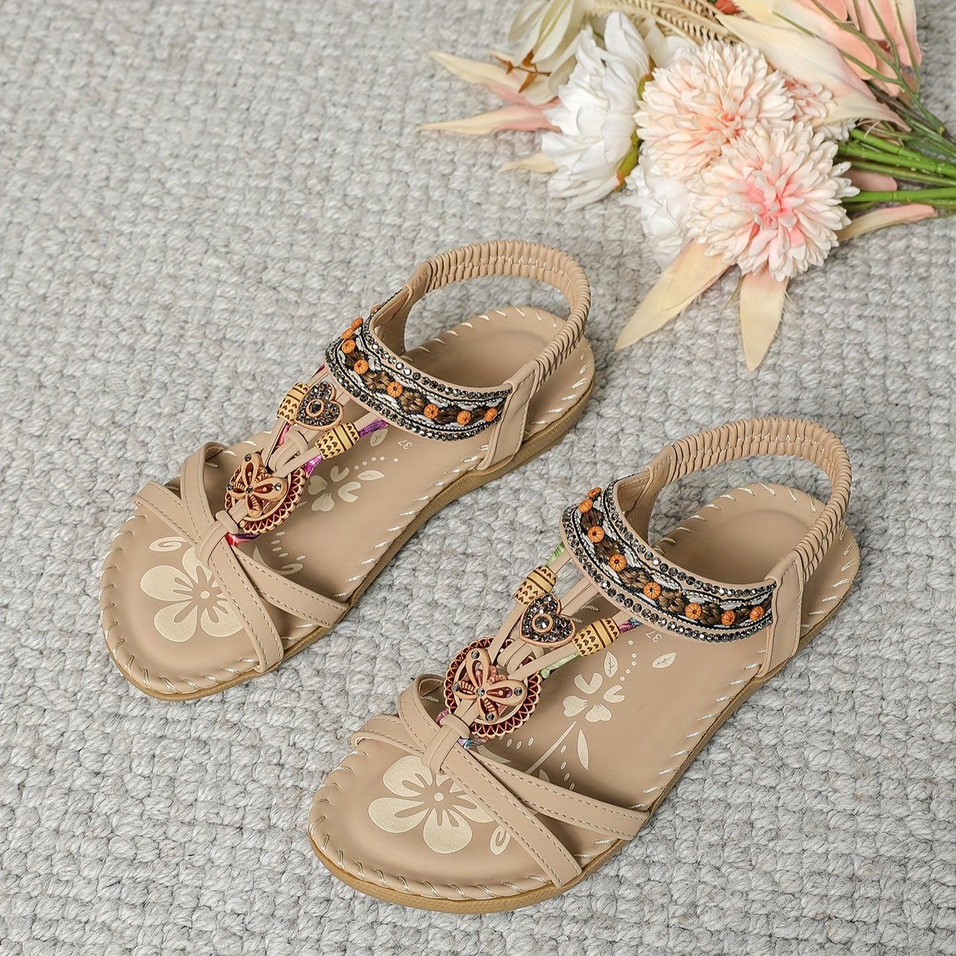 Kalani™ Boho Flat Sandals