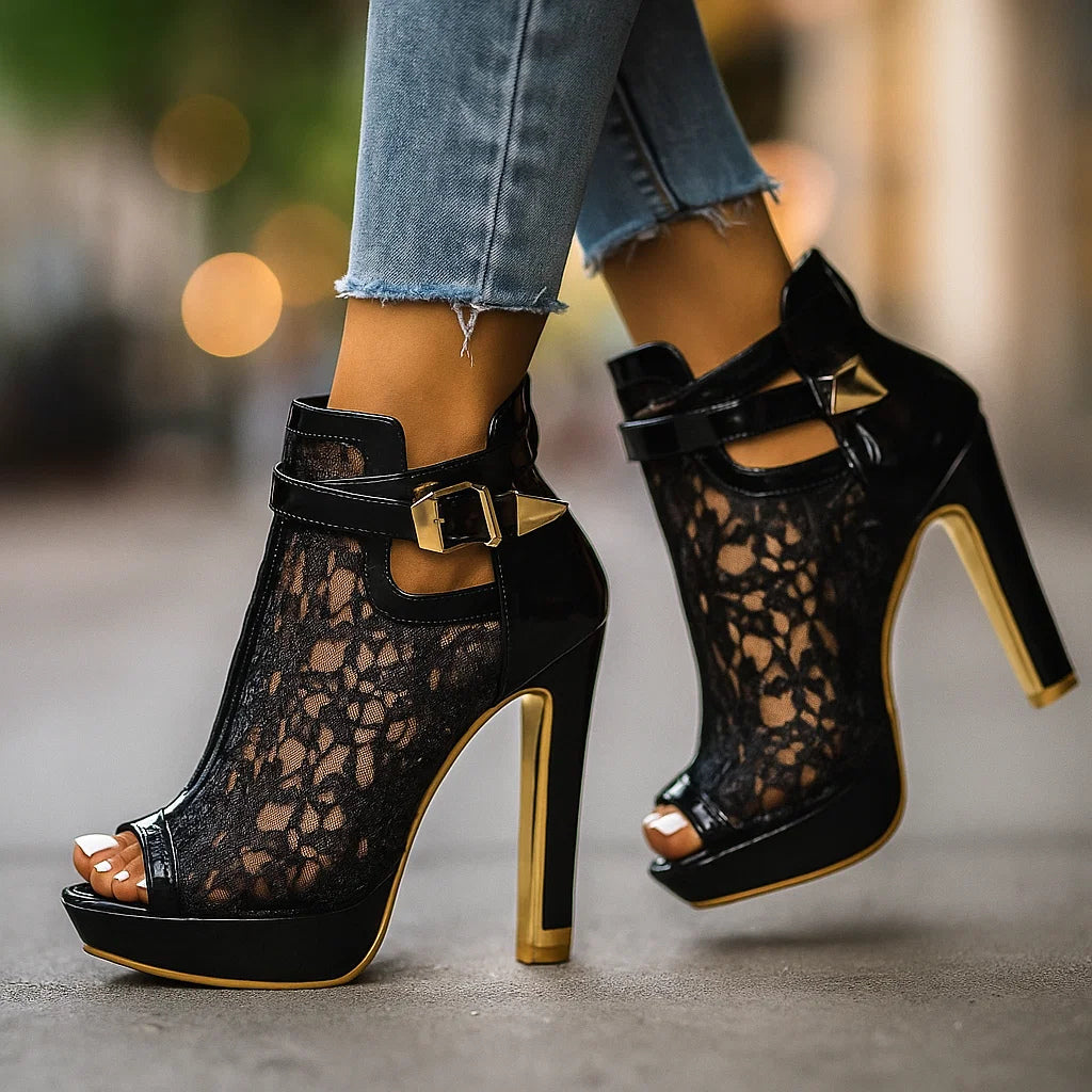 Elisara™ Lace Detail Heels