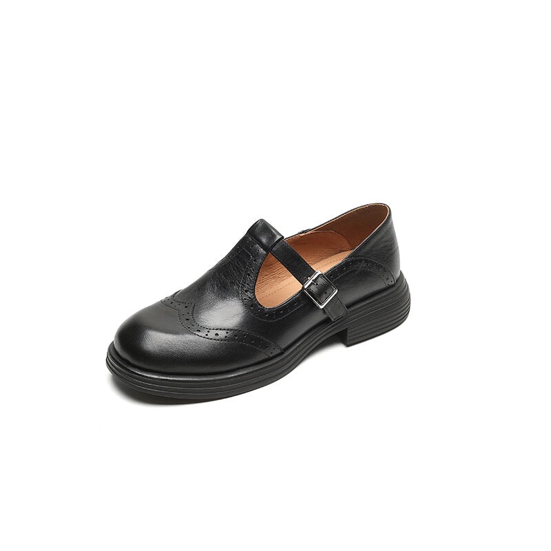 Talvanna | Eleganta Mary Janes i läder för vardagsbruk