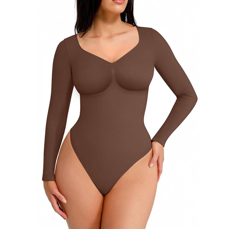 SONYA™ - Sömlös, formande långärmad stringtrosa för komfort