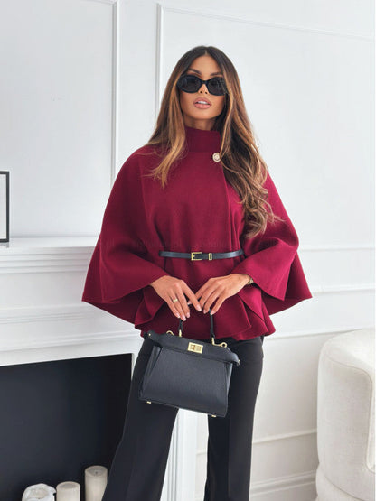 Elaris™ – Structured Cape Blouse