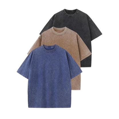 HOLLIE™ - Avslappnad rundhalsad t-shirt med lös passform (3-pack)