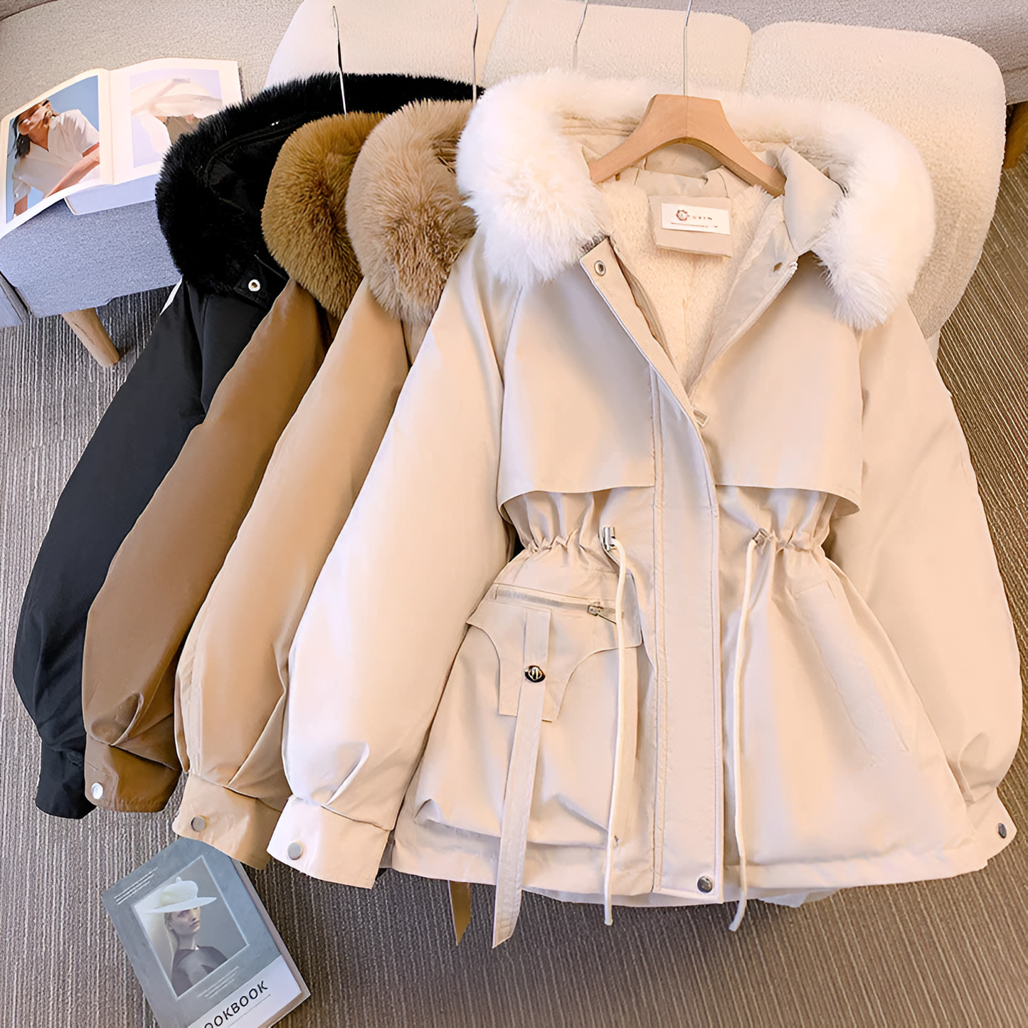 Mika™ – Elegant and Warm Winter Jacket for Women