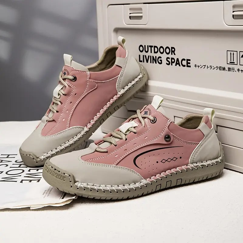 Priscila™ – Handmade Orthopedic Leather Sneakers