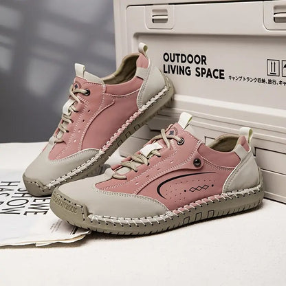 Priscila™ – Handmade Orthopedic Leather Sneakers