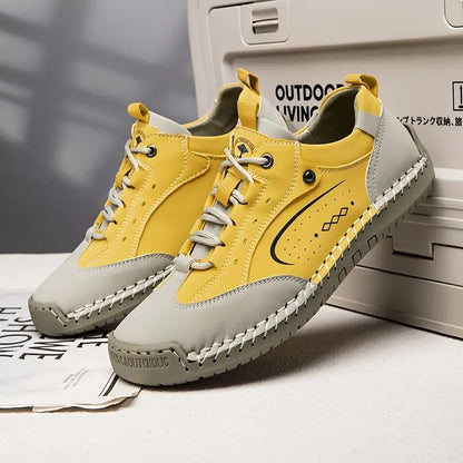 Priscila™ – Handmade Orthopedic Leather Sneakers