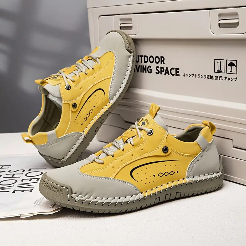 Priscila™ – Handmade Orthopedic Leather Sneakers