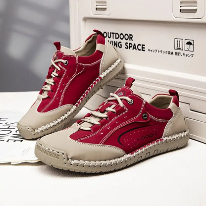 Priscila™ – Handmade Orthopedic Leather Sneakers