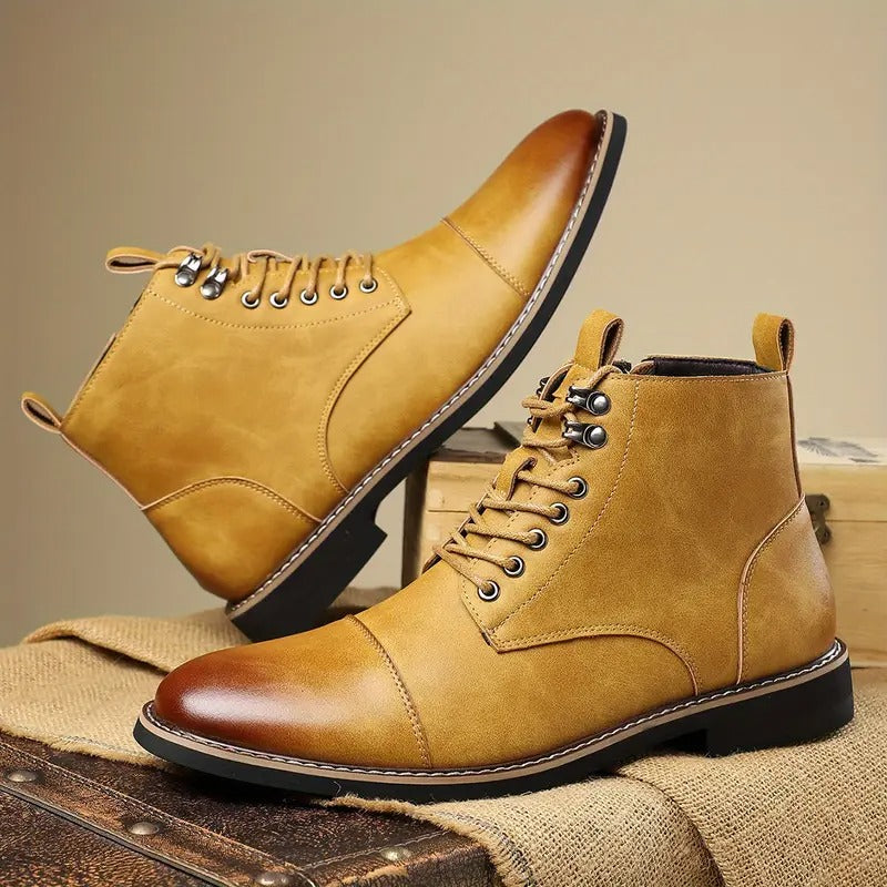 Seia™ – Handmade Orthopedic Leather Boots
