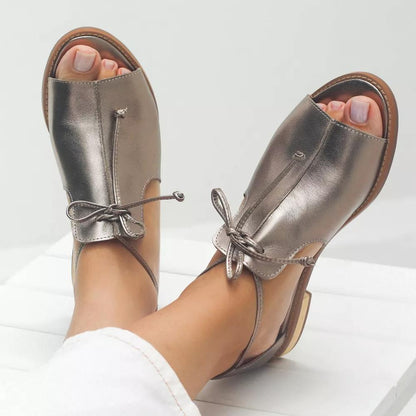 Althéa™ Metallic Bow Sandals
