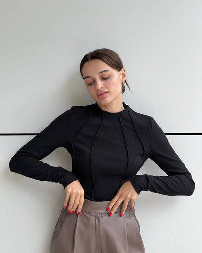 ROSE™ - Enkel långärmad topp
