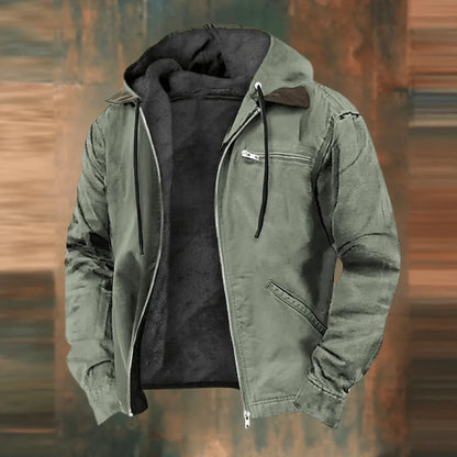 NordicHood™ – Warm Men's Jacket with Fleece Lining