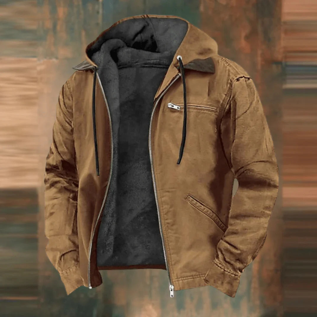NordicHood™ – Warm Men's Jacket with Fleece Lining