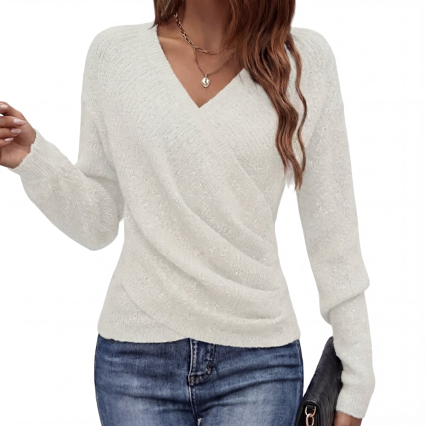 MILLICENT™ – Mysig elegant långärmad tröja