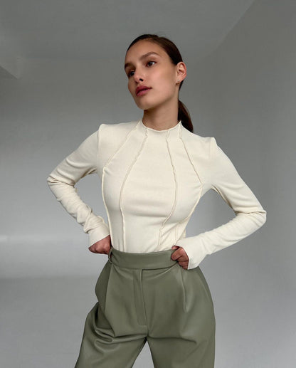 ROSE™ - Enkel långärmad topp