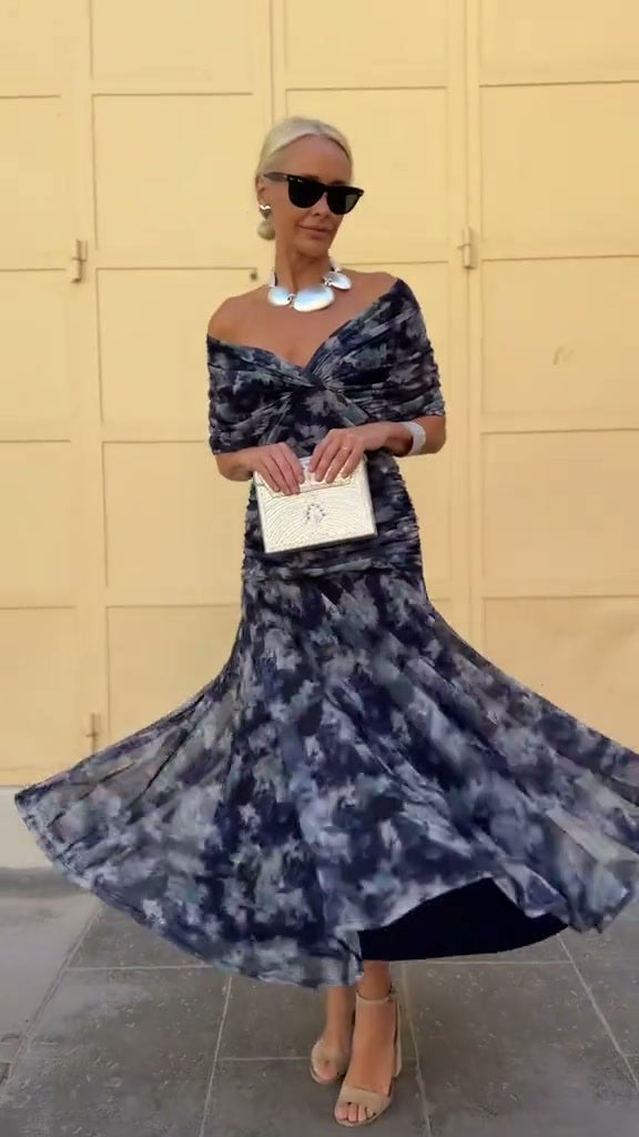 Melissa - Elegant Flow-klänning