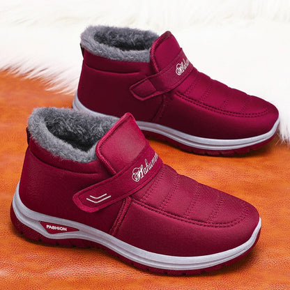 Non-slip winter warm slip-on sneakers